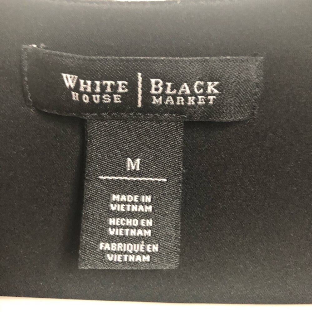 White House Black Market Stylish Blouse - Picture 3 of 5